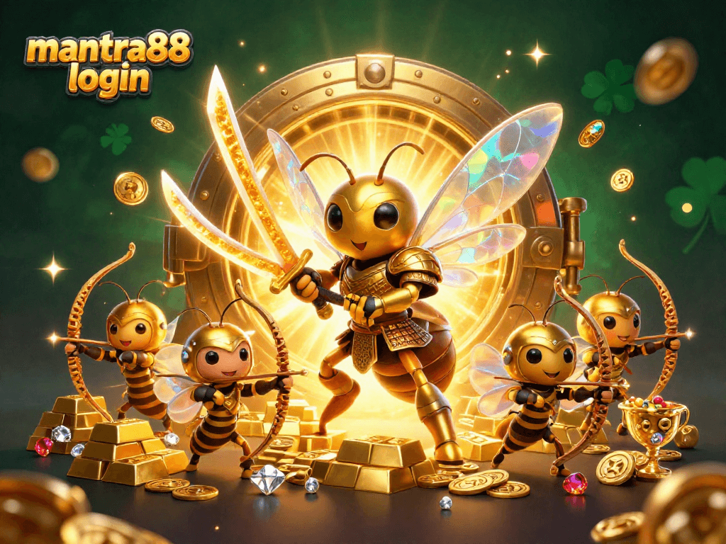 Unlock excitement with mantra88 login and explore a vivid 3D casino adventure featuring unique characters and treasures.