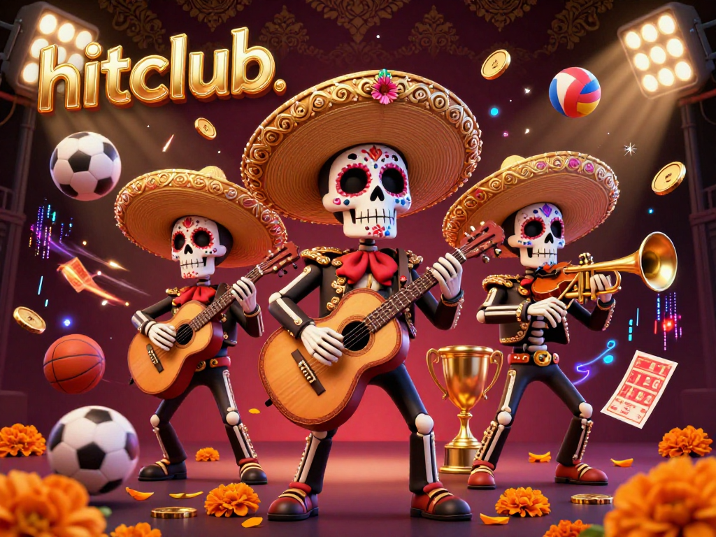 Experience the vibrant hitclub atmosphere with a mariachi band celebrating at a lively casino.
