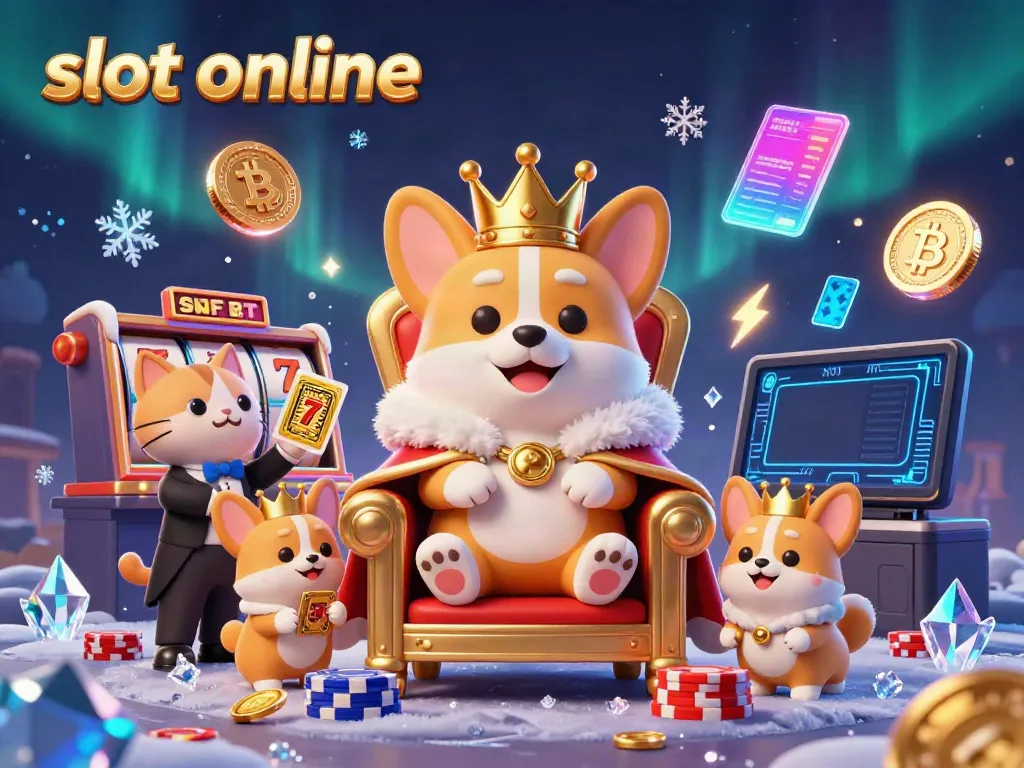 Engage with thrilling slot online experiences featuring unique 3D cartoon characters amid vibrant casino elements.