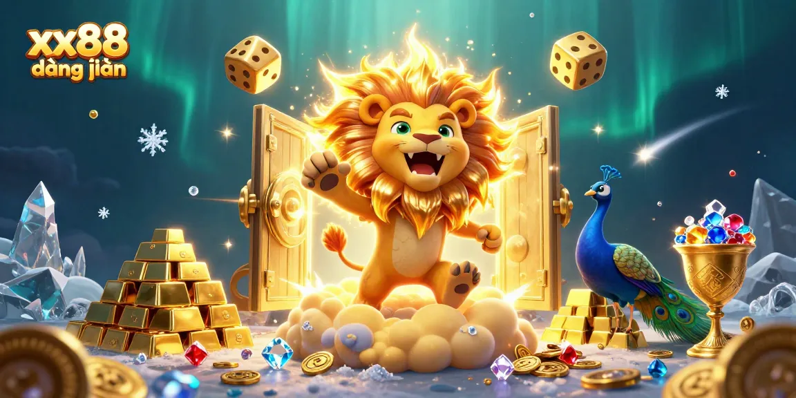 Experience the thrill with xx88 đăng nhập, where vibrant casino adventures await in a dazzling 3D illustration.
