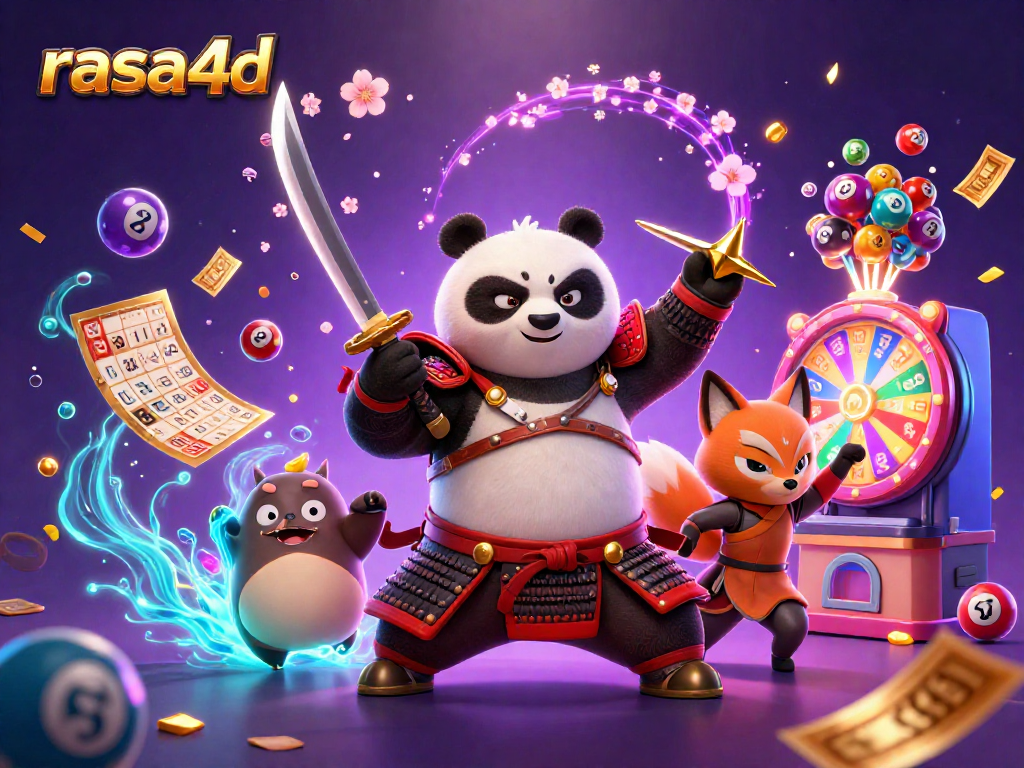 Memenangkan undian dengan rasa4d bersama panda samurai, rubah ninja, dan tanuki bercahaya