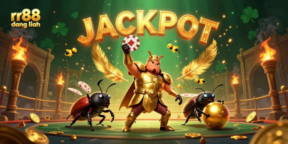 Experience rr88 đăng nhập with vibrant casino characters highlighting winning moments in this exciting illustration.