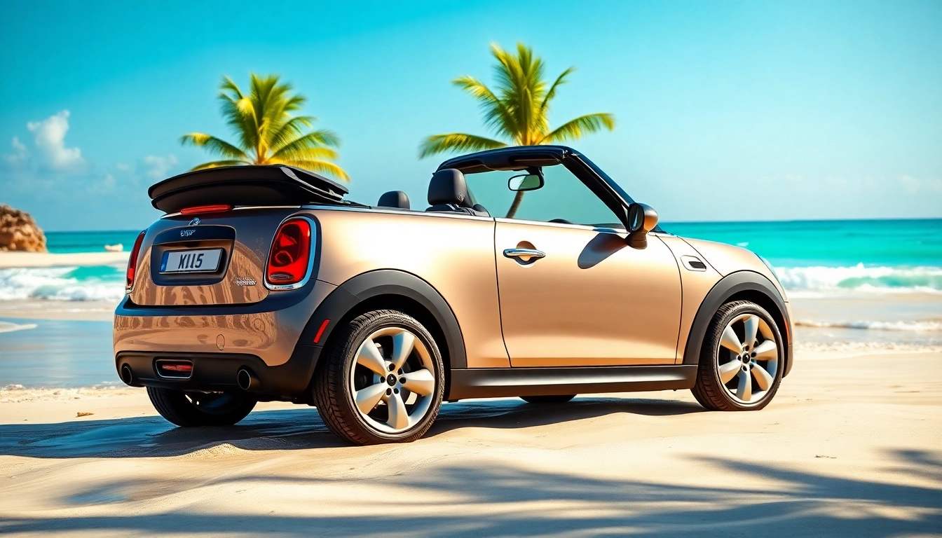 Experience the Joy of Driving a Mini Cooper Convertible St Barts