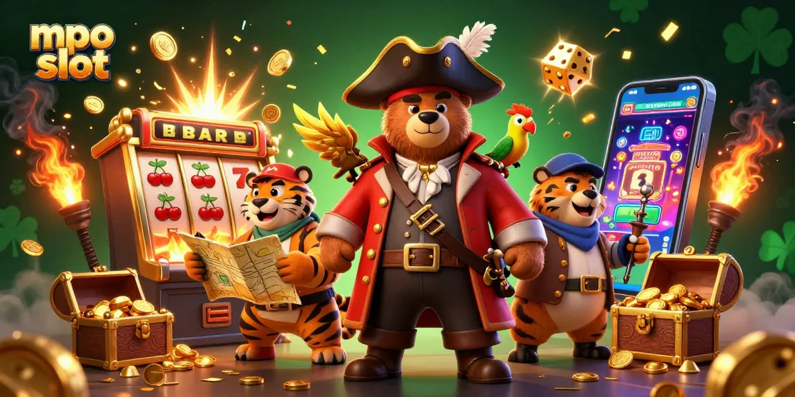 Join the excitement of mpo slot with a thrilling pirate adventure and stunning casino visuals.