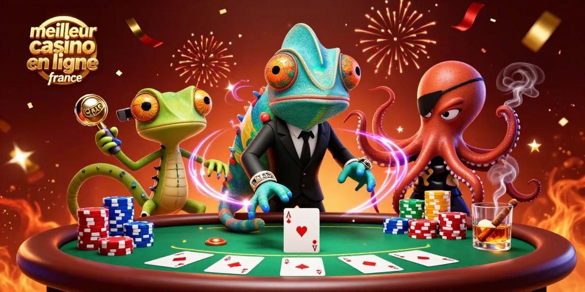 Visitez le meilleur casino en ligne France et jouez avec des gains captivants autour de la table de poker.