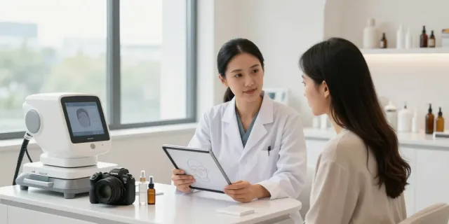 Consultation on alternatives to QOVES with expert guidance in a modern clinic