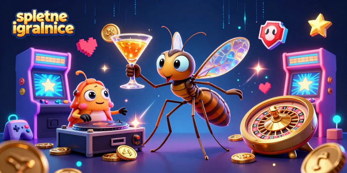 Spletne igralnice vabijo igralce s 3D ilustracijo svežega kazino mascot-a in DJ-a ter zlato ruleto.