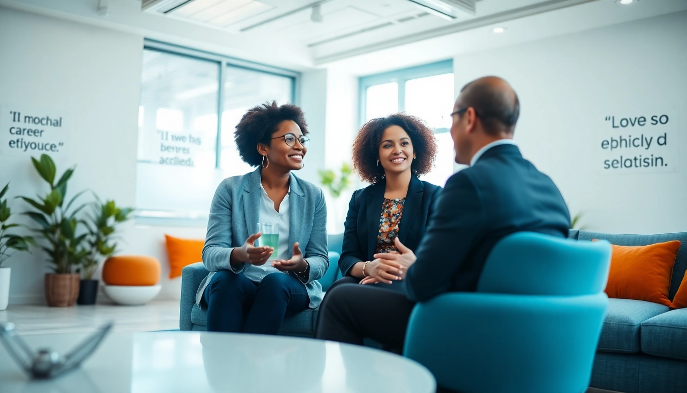 Engaging Career Coaching session demonstrating personalized interaction and motivation.