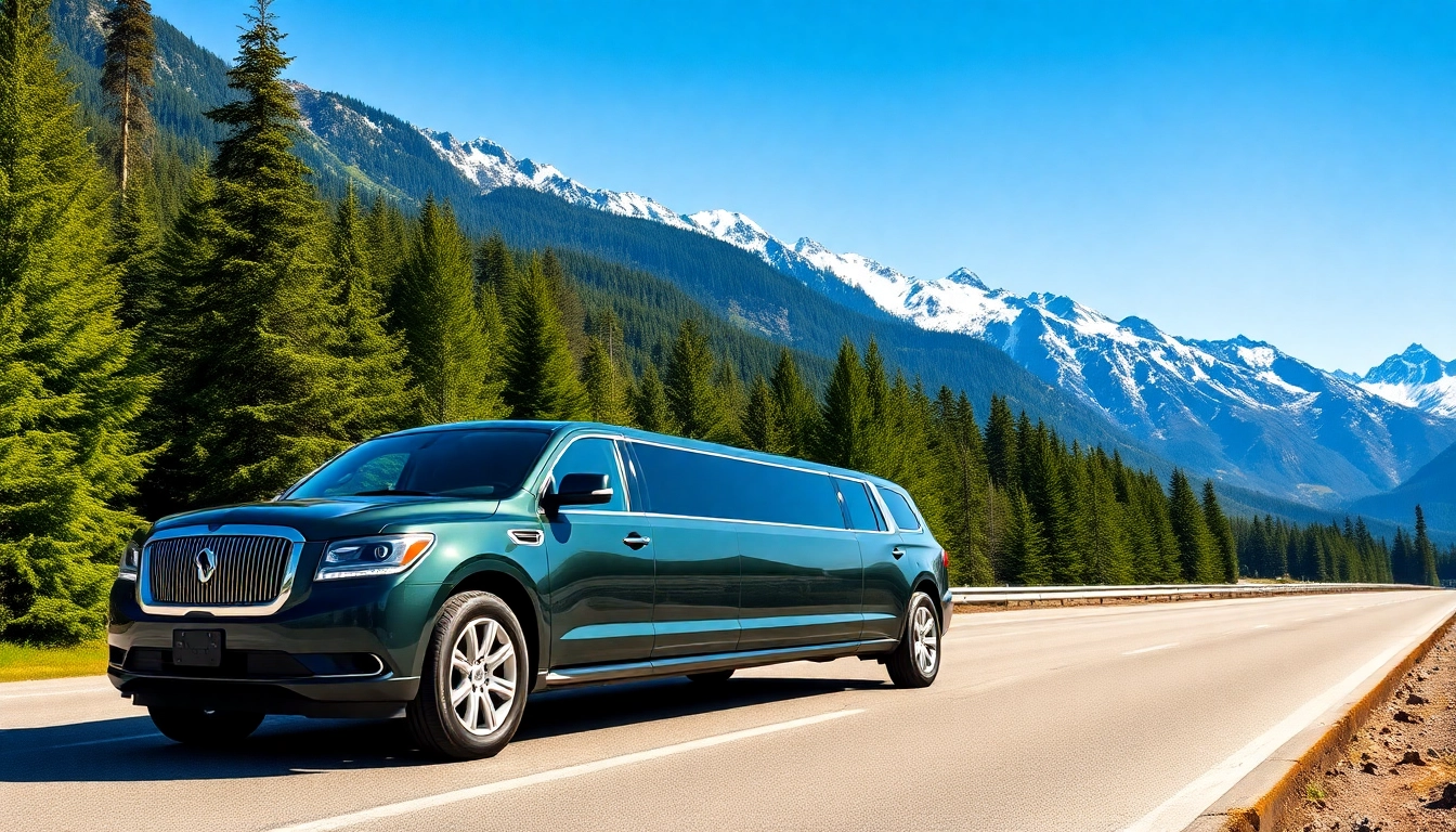 Experience the luxurious vancouver to whistler limo service along stunning mountain scenery.