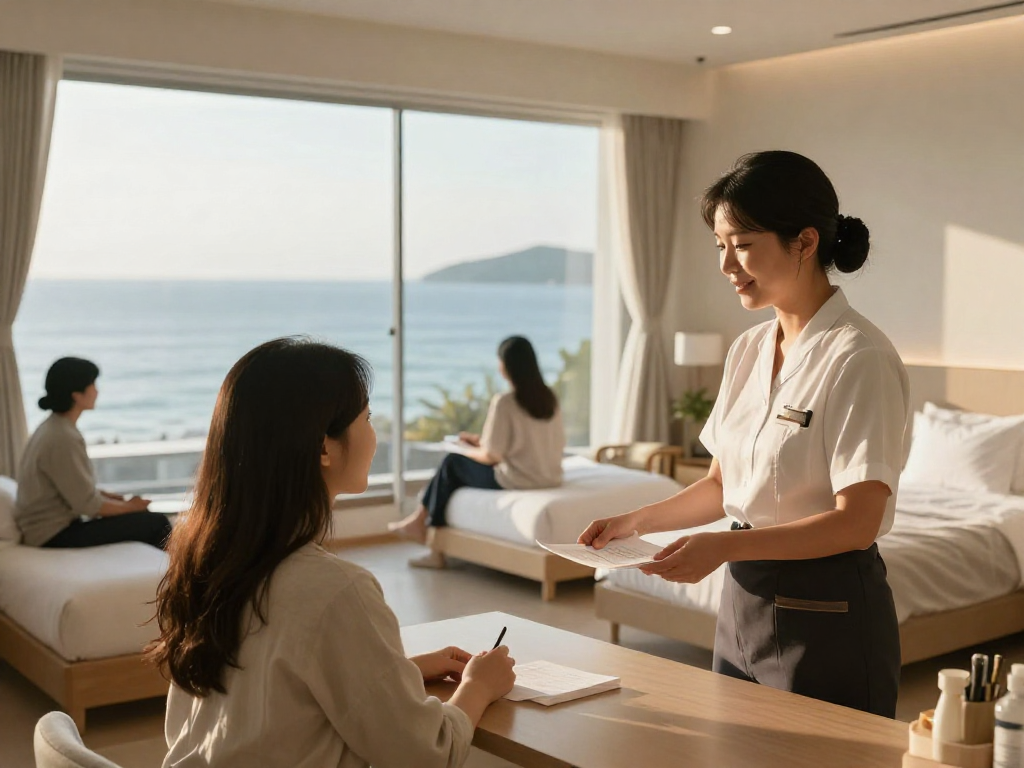 여수오피 service providing trusted local services with stunning ocean view.