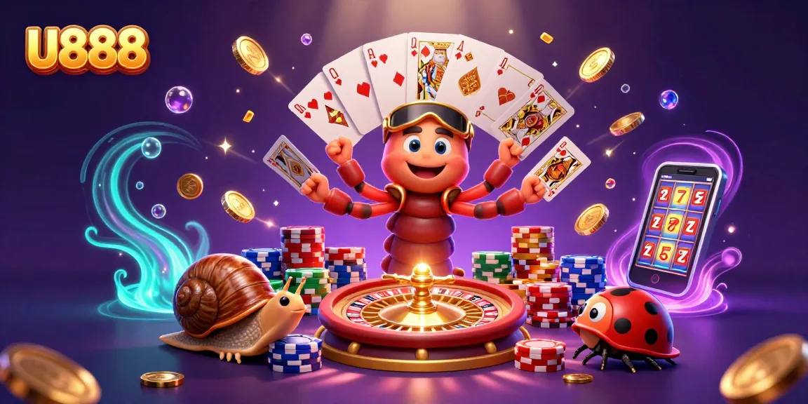 Experience thrilling gameplay and excitement at U888 with a dynamic online casino atmosphere.