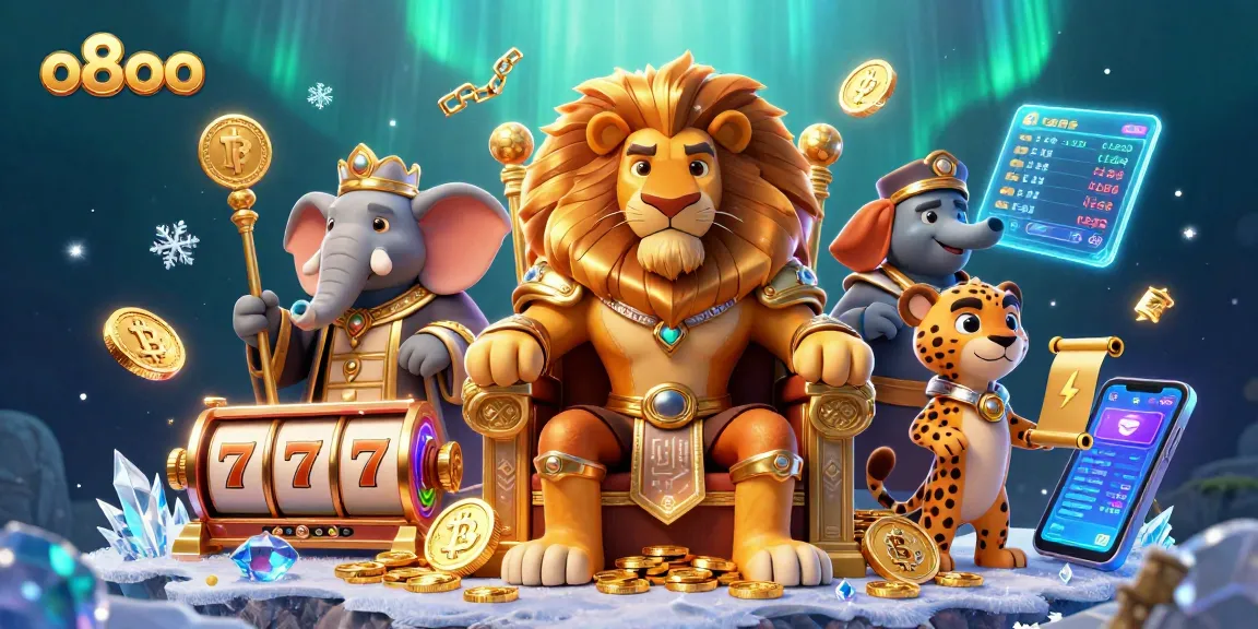 Engage in thrilling gameplay at o8oo with vibrant characters and casino elements.