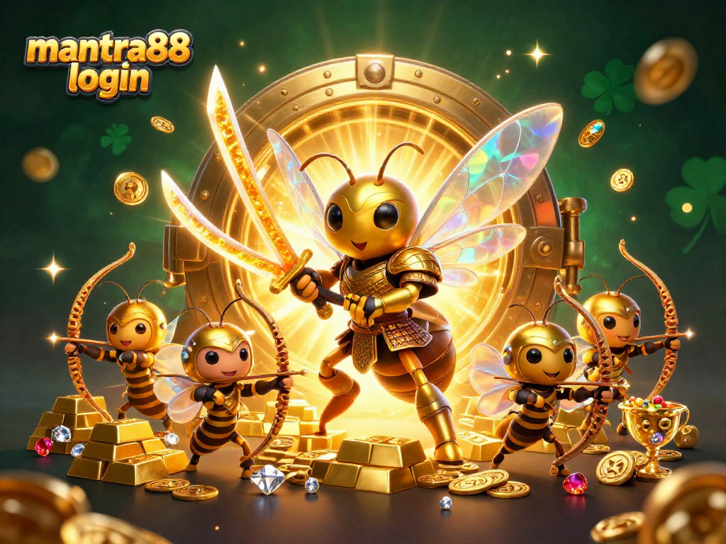 Unlock excitement with mantra88 login and explore a vivid 3D casino adventure featuring unique characters and treasures.