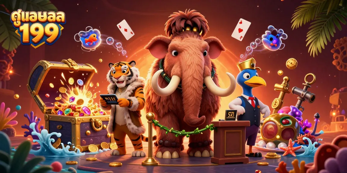 Experience relentless action in a vibrant scene showcasing the thrilling world of ดูบอลสด 199 with detailed characters.